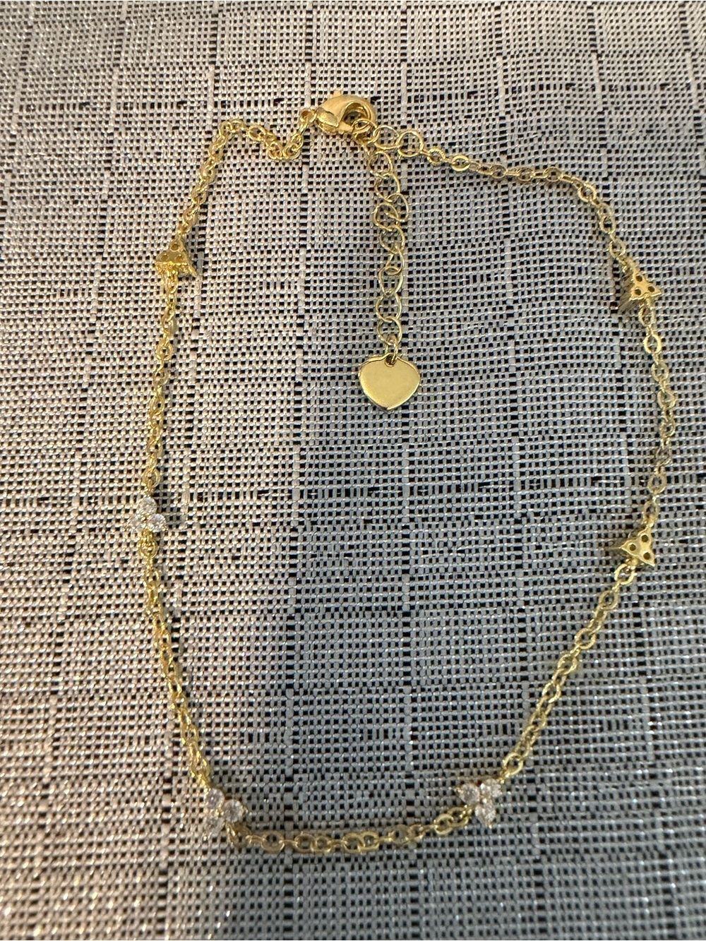 Gold Heart Accent Women's Anklet - Unbranded